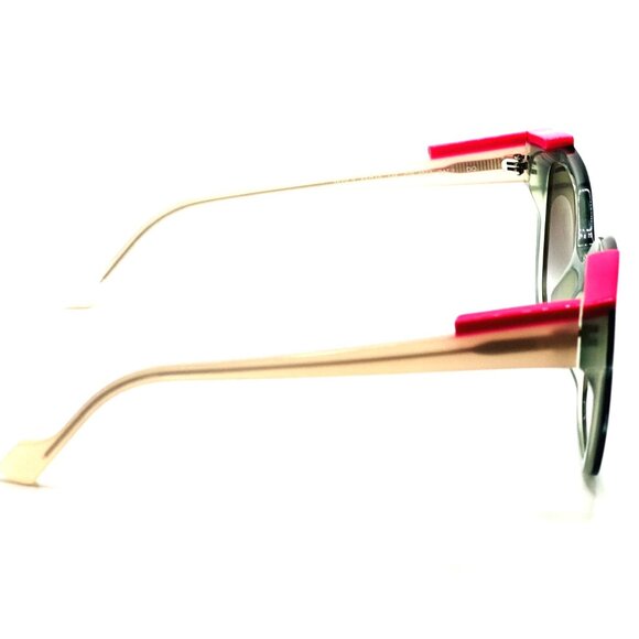 AUTHENTIC FACE A FACE TILDE 2 COL 4057 Tortoise Green Irise Sunglasses 53mm main image 4